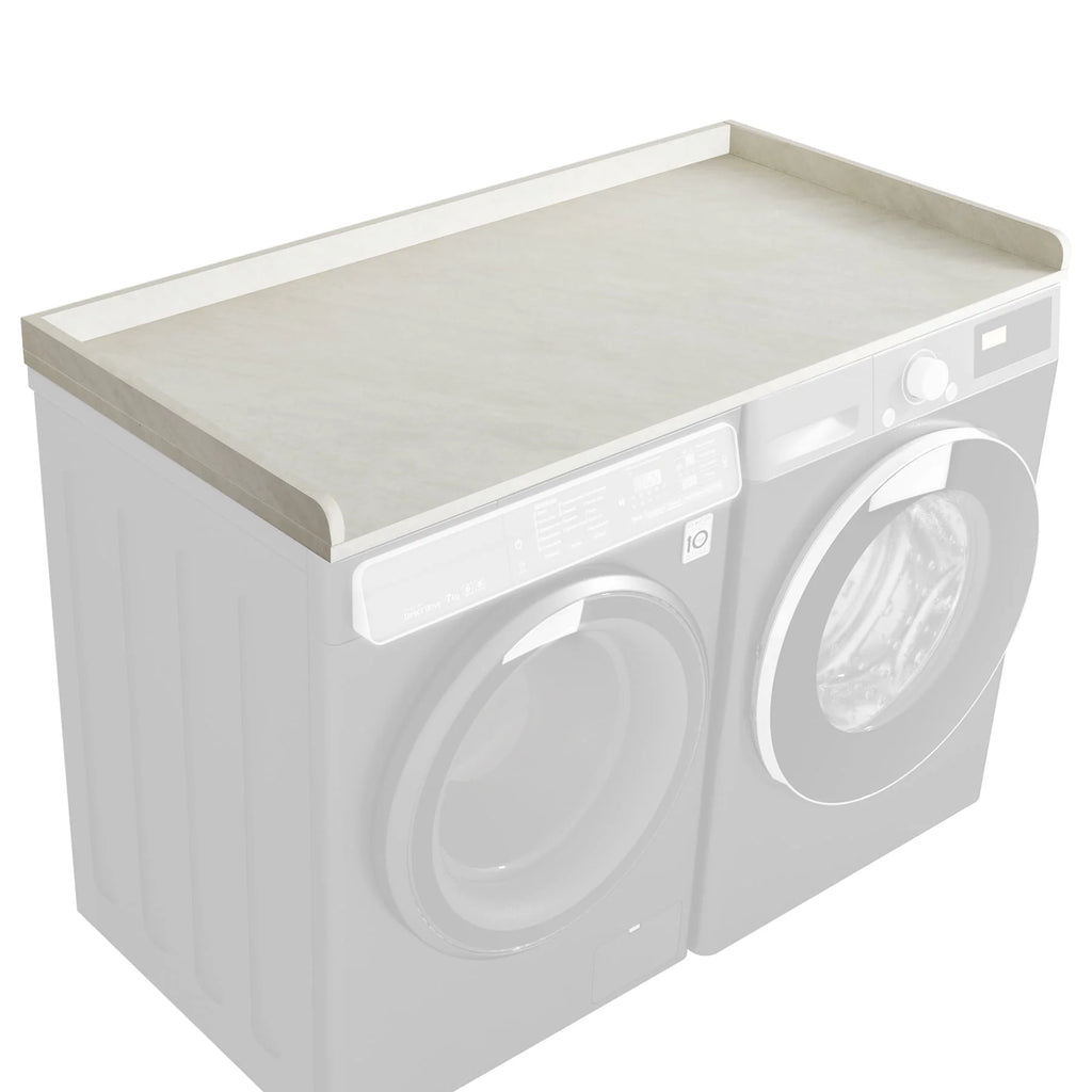 Washer Dryer Countertop with Edge Rails, 27.5 x 54 C450