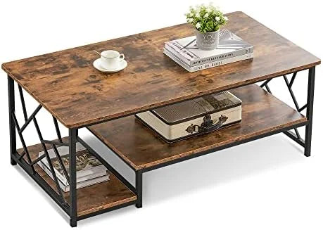 Marble Gold Rectangle Coffee Table F6026