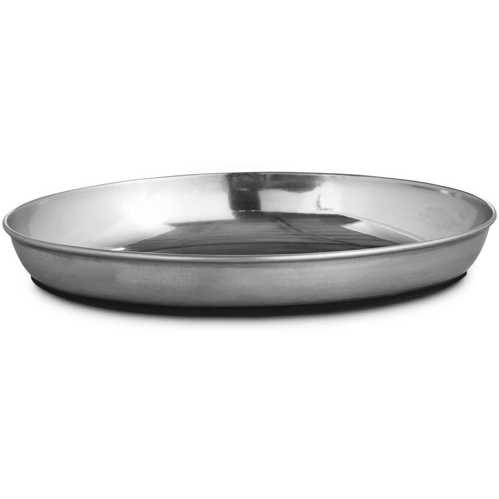 Oval Stainless Steel Cat Bowl W550
