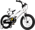 16 In Black Kids Bike with Training Wheels C4059