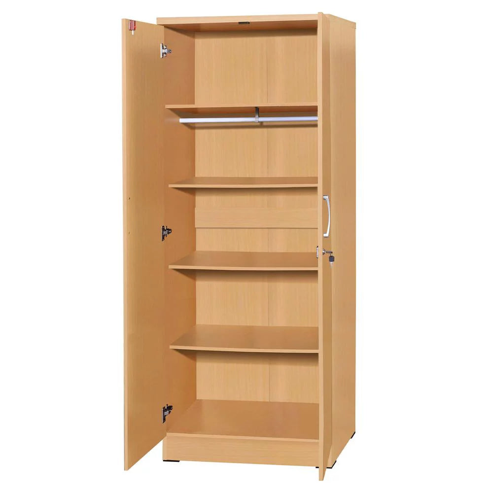 Two Door Armoire Wardrobe with Mirror X250