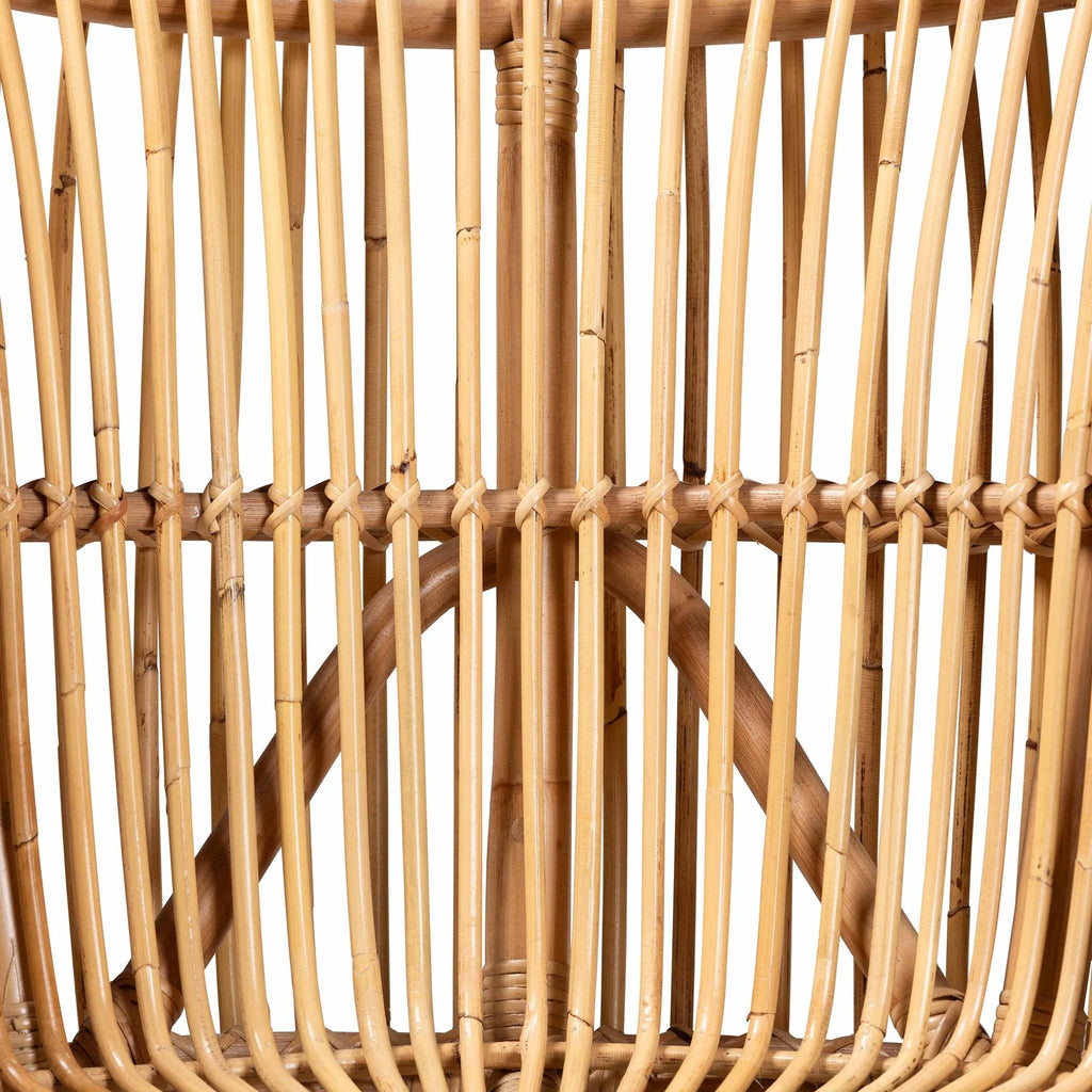 Natural Rattan Wide Seat Lounge Chair P792572