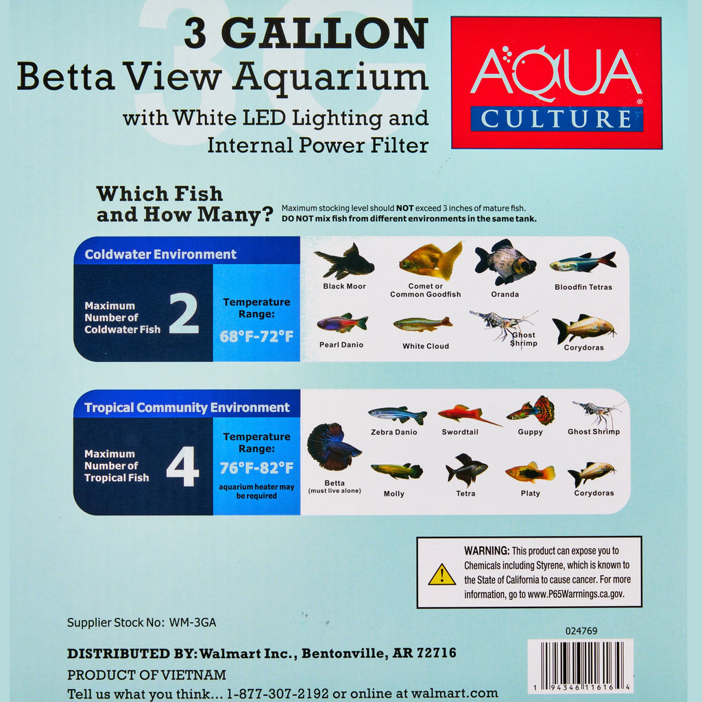 Plastic Aquarium E87214