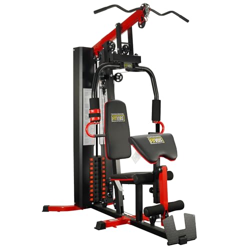 Multifunctional Home Gym with Leg Press and Pulley System L59509