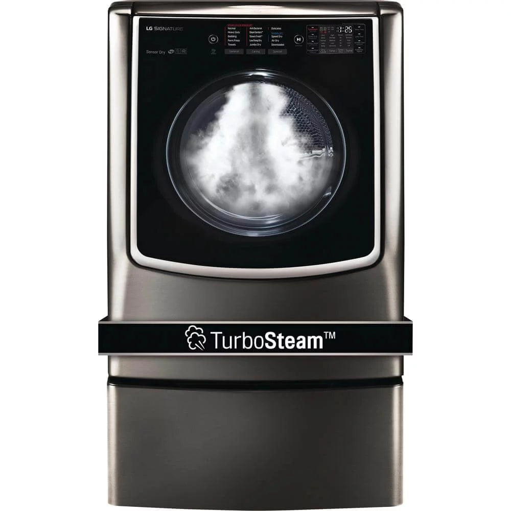 Black Stainless Steel Gas Dryer A78980