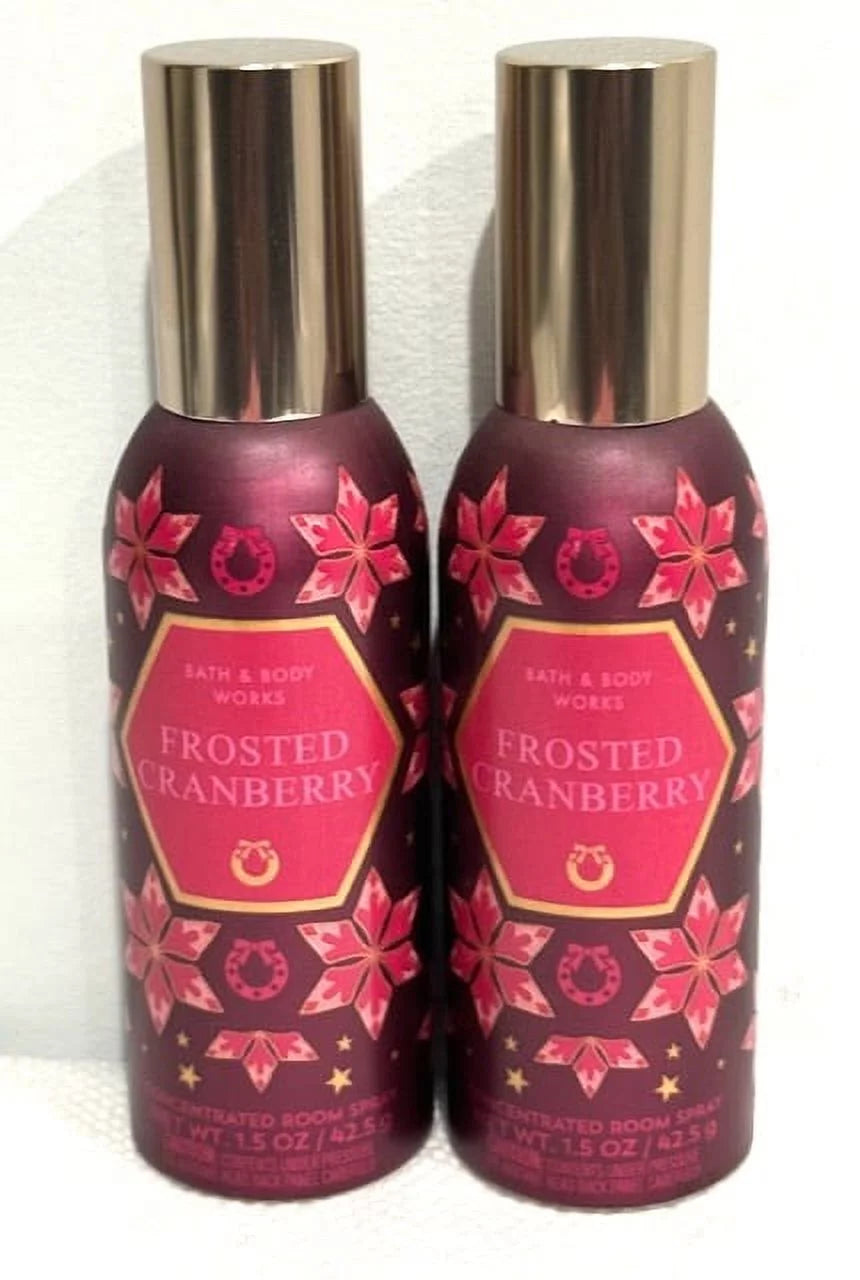 Frosted Cranberry Concentrated Room Spray 1.5 oz Pack of 2 H6167