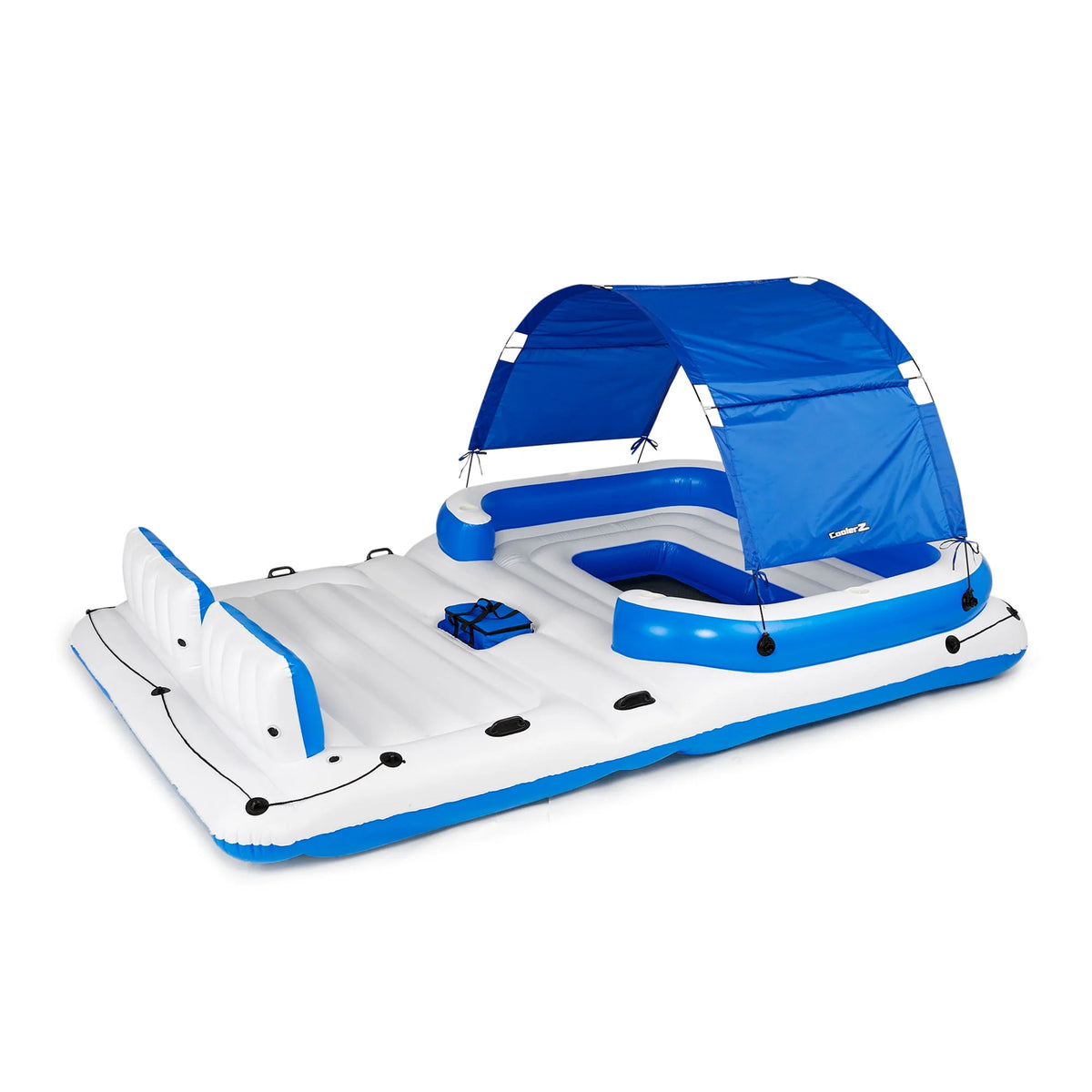 Inflatable Island Float with Oar 4-Pack P51844