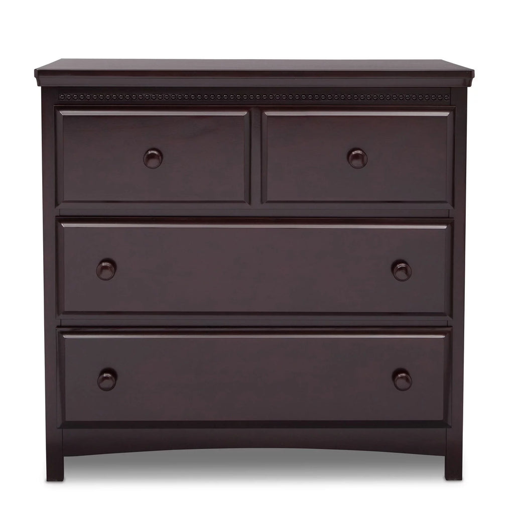3 Drawer Dresser with Changing Top, Grey C3374