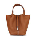 Gold Clemence Leather Handbag O846403