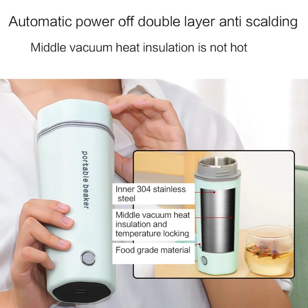 Portable Electric Kettle 350ML Stainless Steel V506799