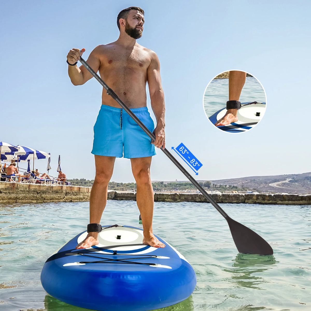 10' Inflatable Stand Up Paddle Board J9091